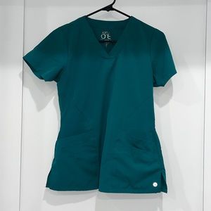 XS Barco One Hunter Green Women’s Scrub Top